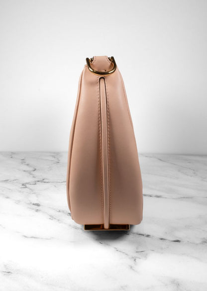 Fendi Pale Pink Leather Small Fendigraphy Shoulder Bag