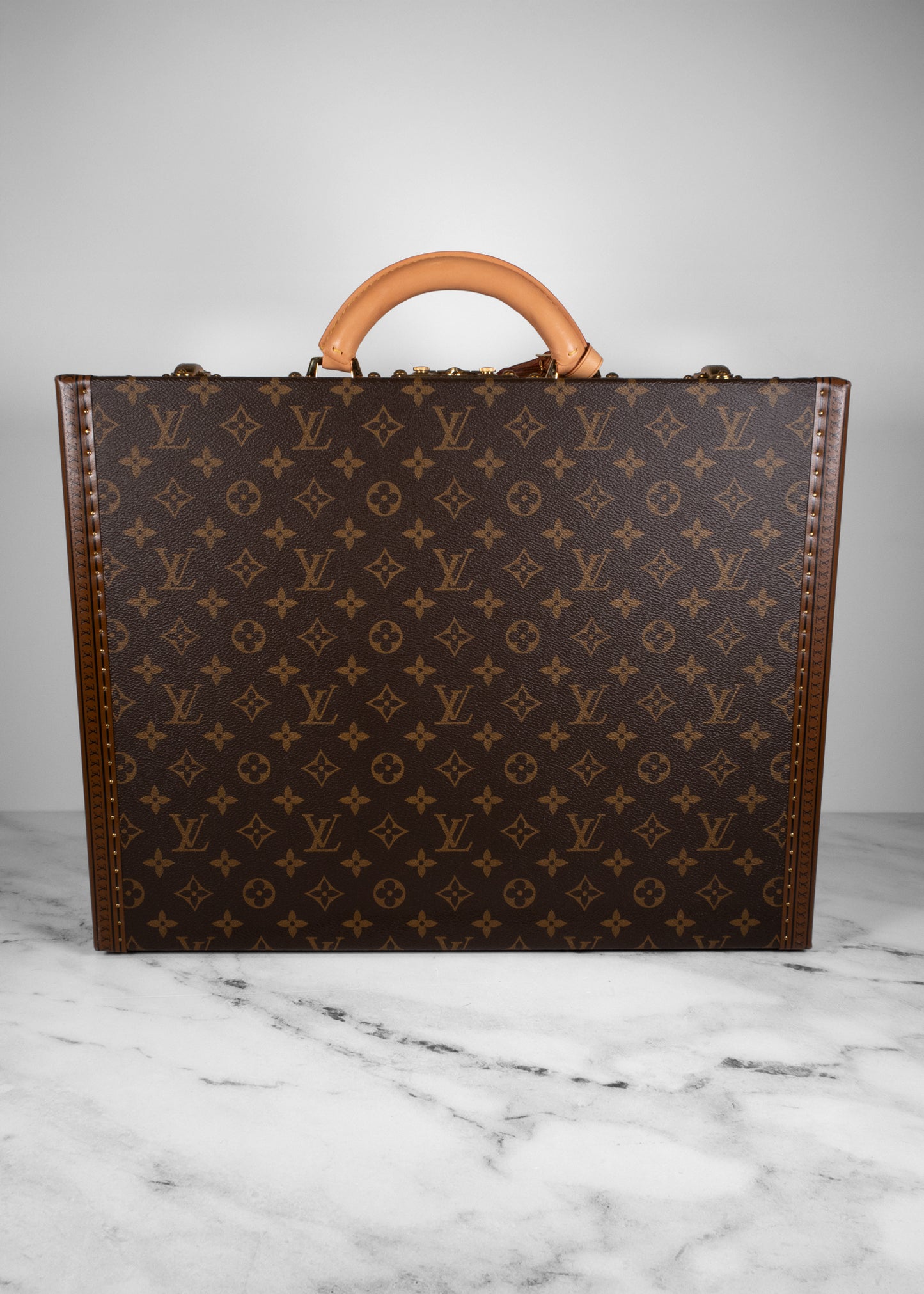 Custom Painted Louis Vuitton Briefcase