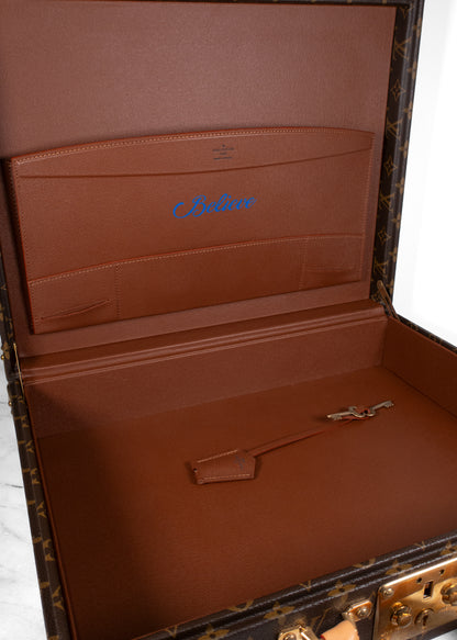 Custom Painted Louis Vuitton Briefcase