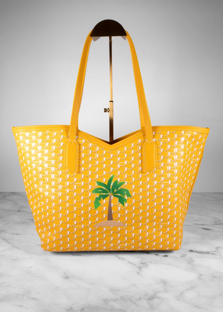 Moynat Canvas 1920 MM Tote Bag