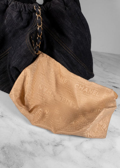 Chanel Denim Coco Cabas Tote