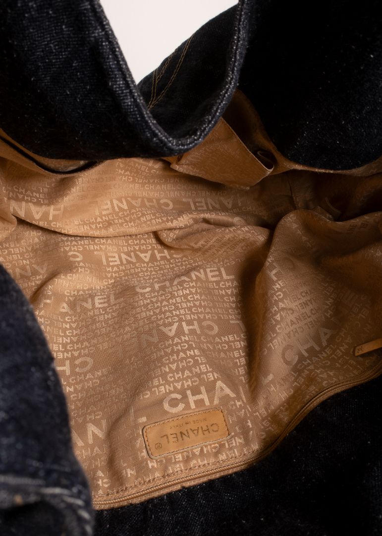 Chanel Denim Coco Cabas Tote
