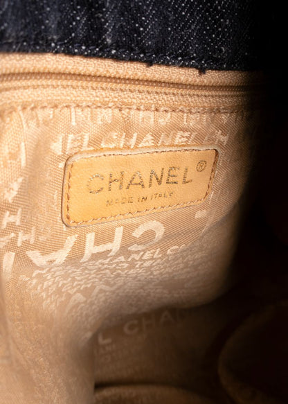 Chanel Denim Coco Cabas Tote