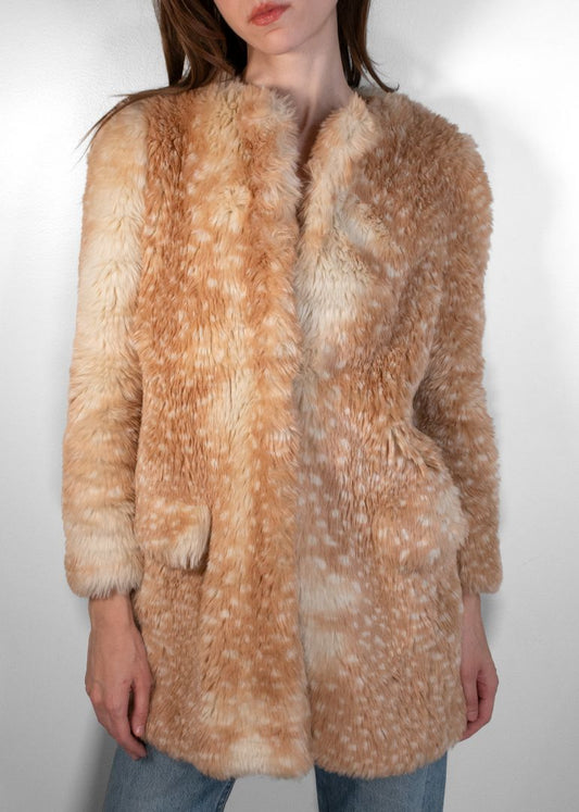 Miu Miu Faux Fur Coat