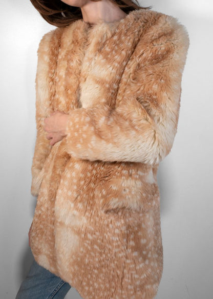 Miu Miu Faux Fur Coat