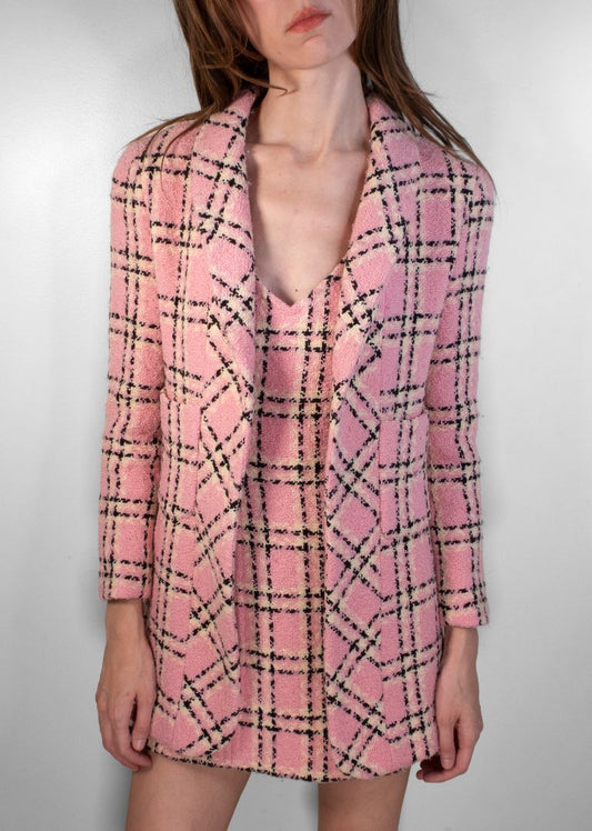 Chanel Tweed Blazer Set