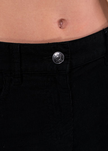 The Row Black Corduroy Pants