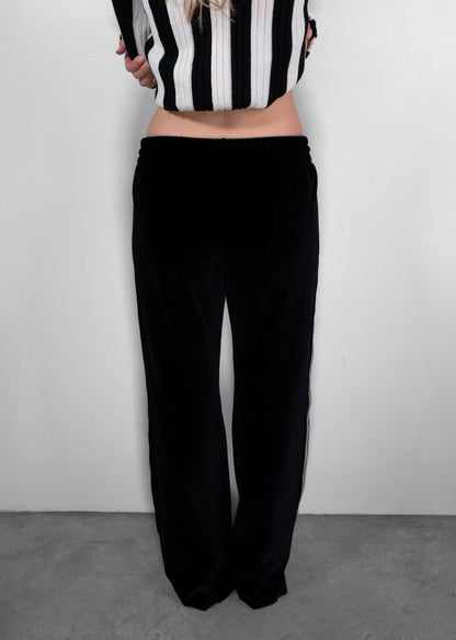 Celine Black Velour Sweatpants