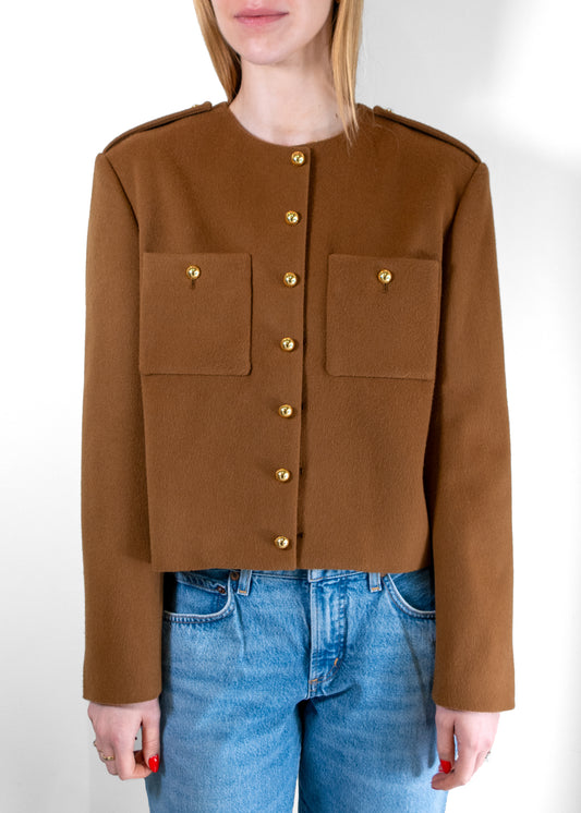 Celine Wool Cropped Jacket