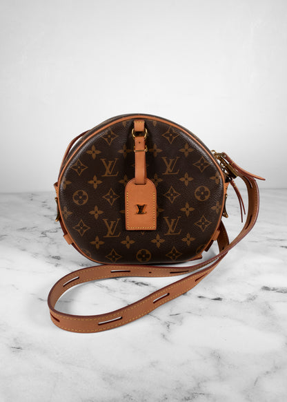 Louis Vuitton Mini Boite Chapeau Monogram Round Bag