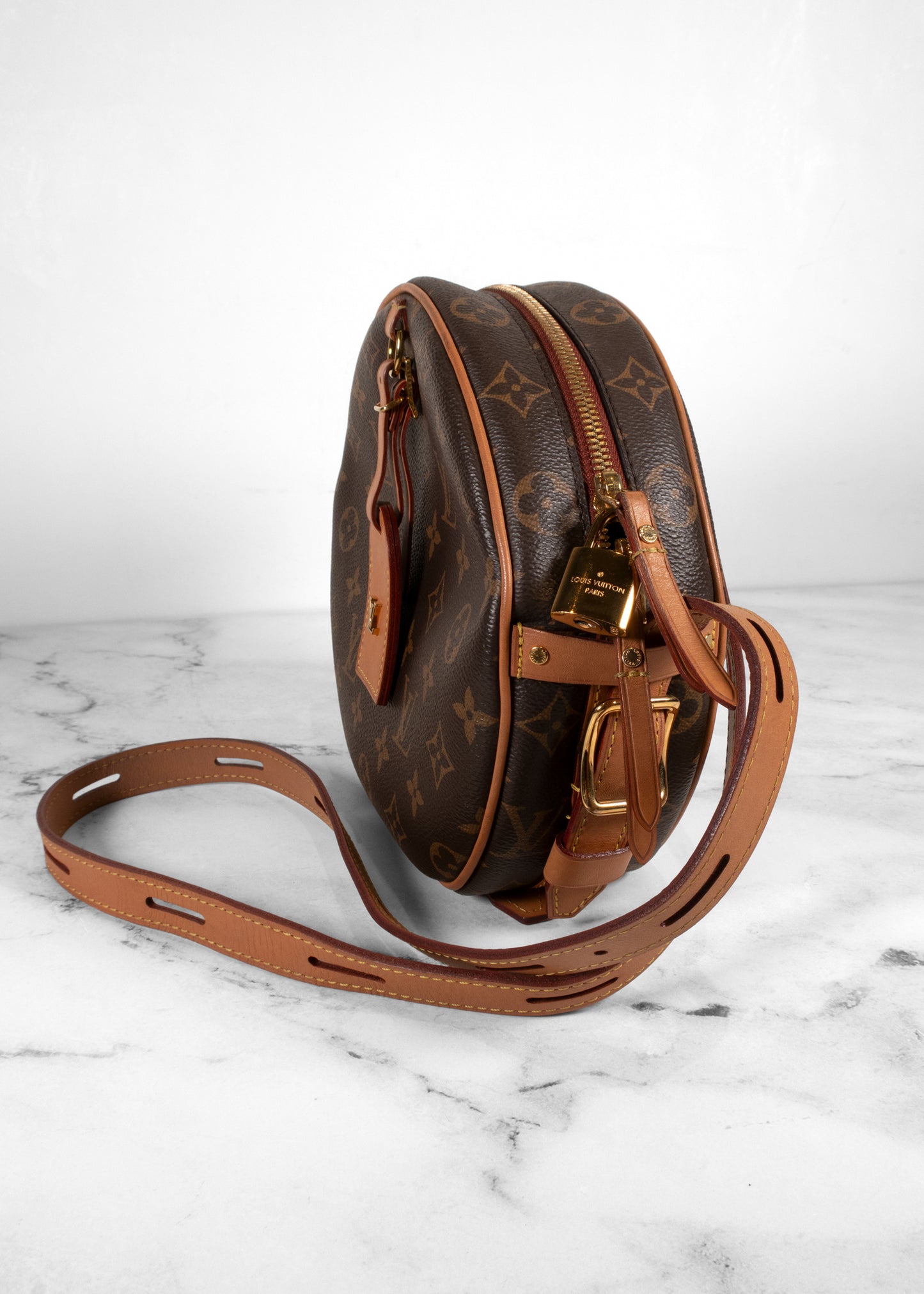 Louis Vuitton Mini Boite Chapeau Monogram Round Bag