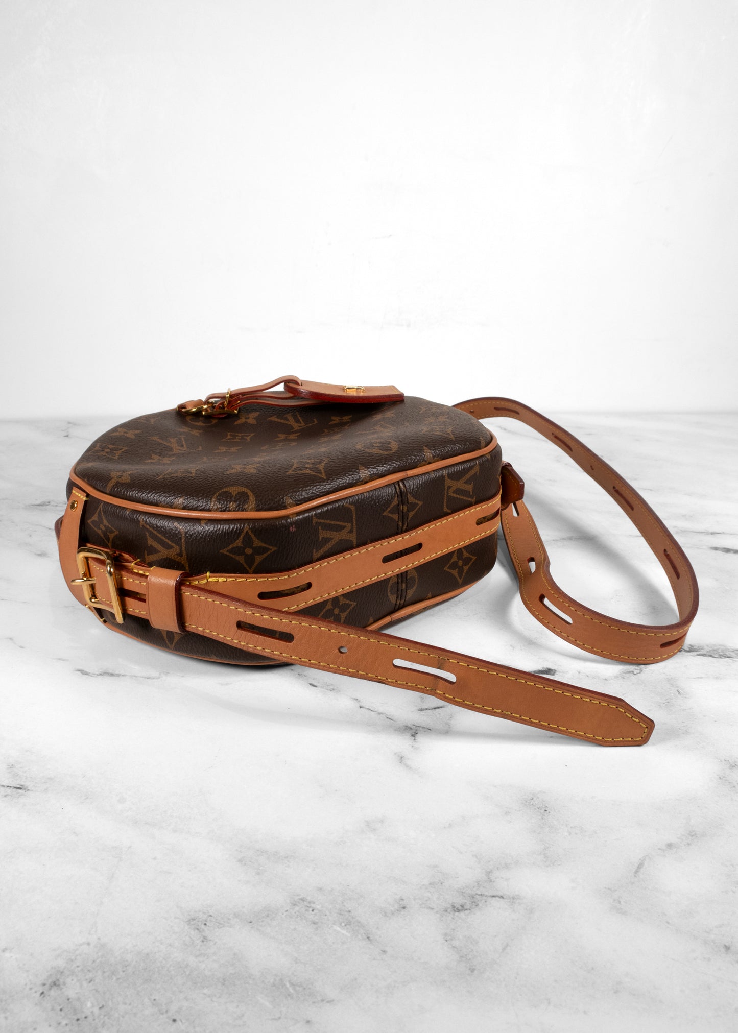 Louis Vuitton Mini Boite Chapeau Monogram Round Bag