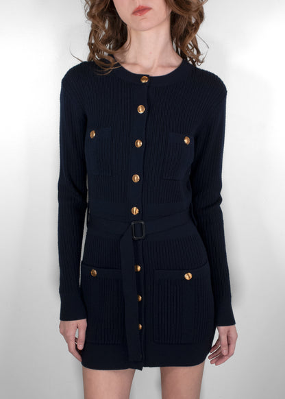 Chloe Cable Knit Mini Dress