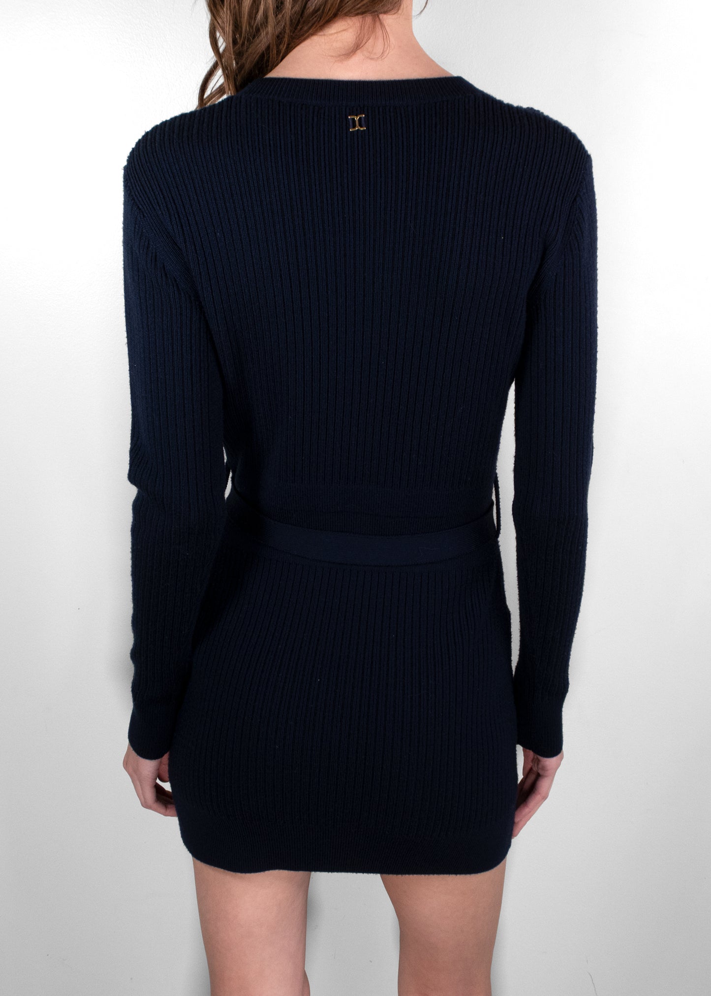 Chloe Cable Knit Mini Dress