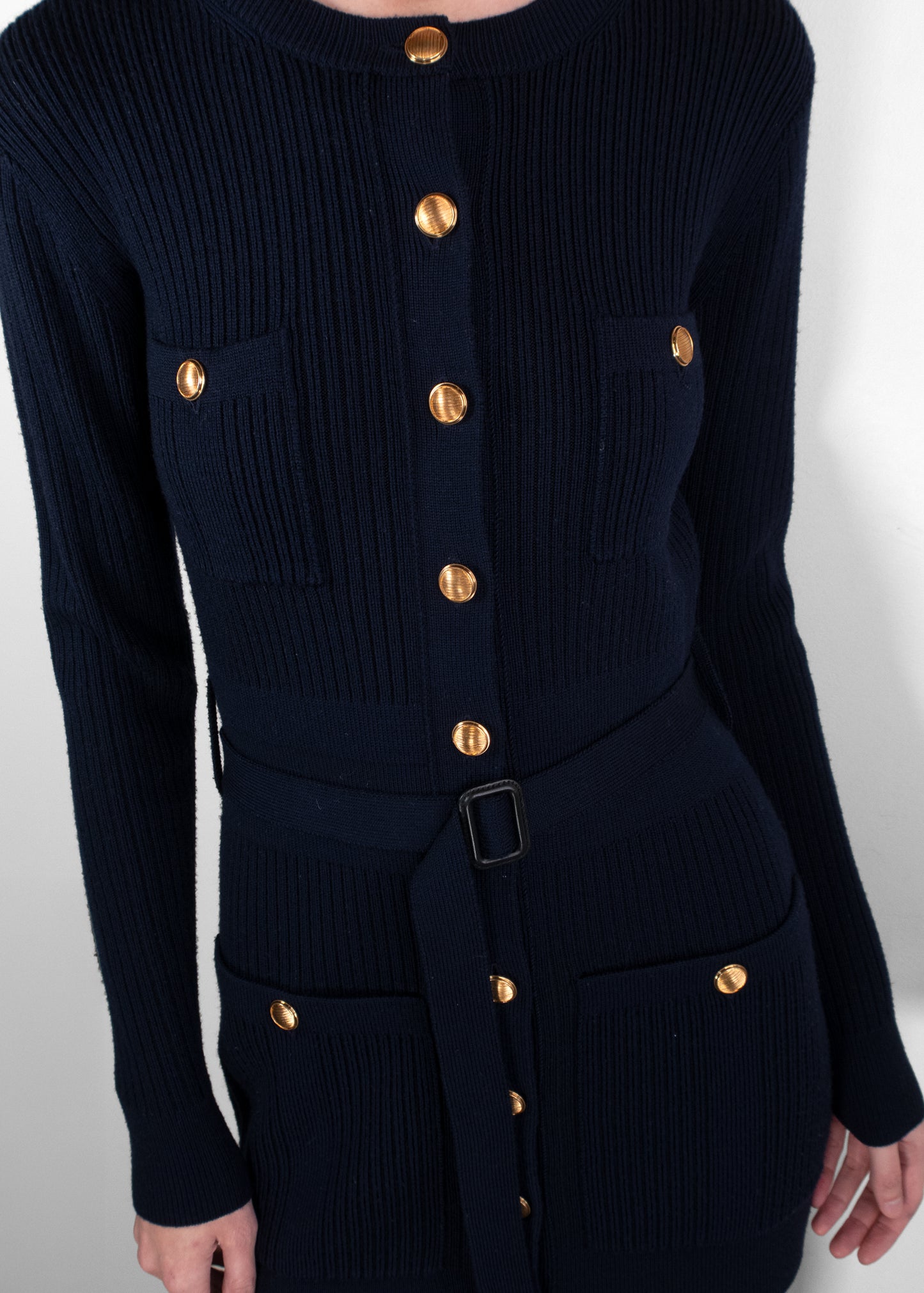 Chloe Cable Knit Mini Dress