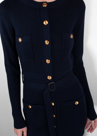 Chloe Cable Knit Mini Dress