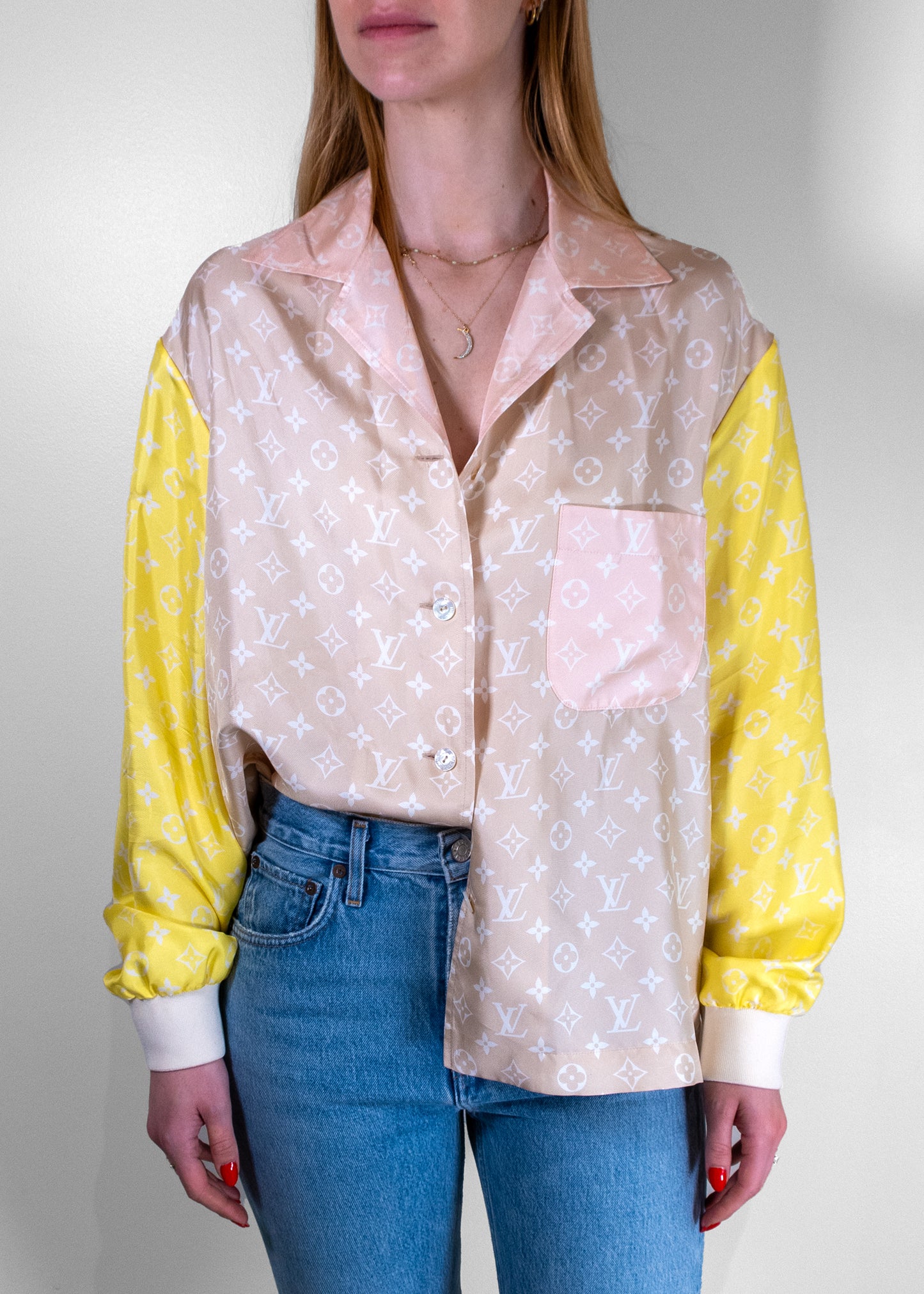 Louis Vuitton 2022 Silk Button-up Top