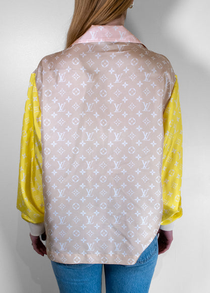 Louis Vuitton 2022 Silk Button-up Top