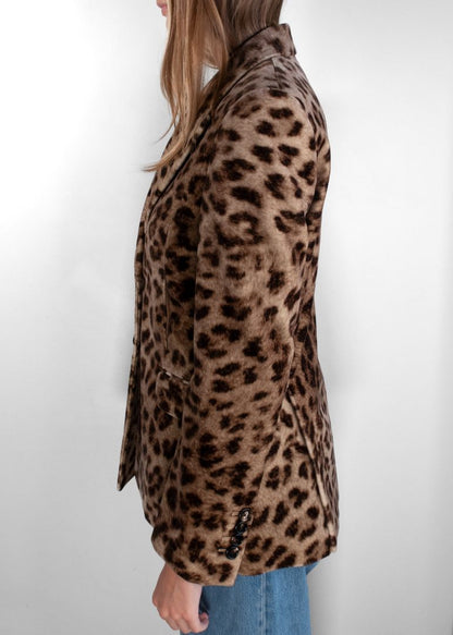 Chloe Leoard Print Blazer