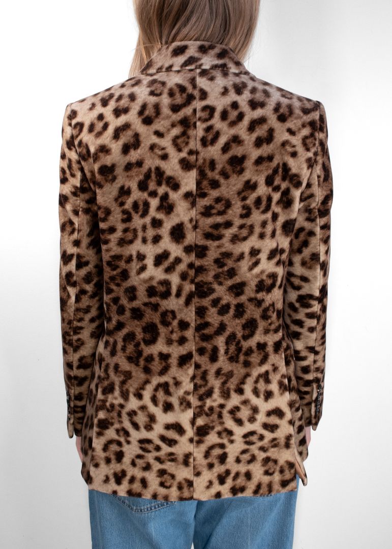 Chloe Leoard Print Blazer