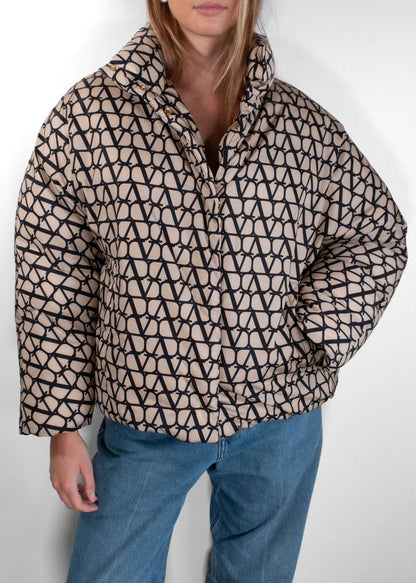 Valentino Monogram Puffer Jacket