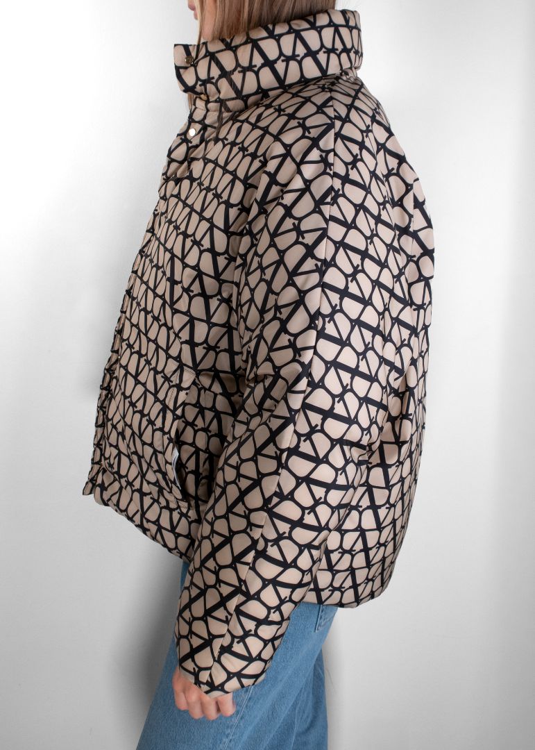 Valentino Monogram Puffer Jacket