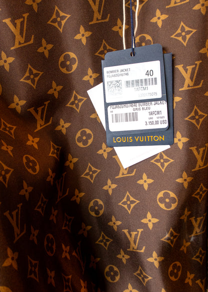 Louis Vuitton Crinkle Bomber Jacket