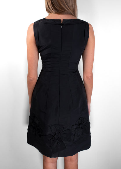 Oscar De La Renta Black Sleeveless Dress