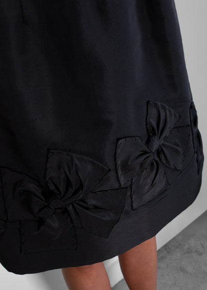 Oscar De La Renta Black Sleeveless Dress