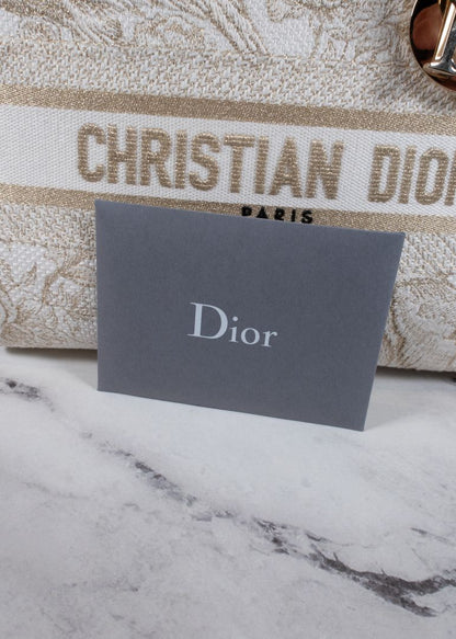 Dior White Lady D-lite Handbag