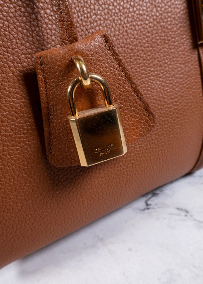 Celine Calf Skin Leather Handbag