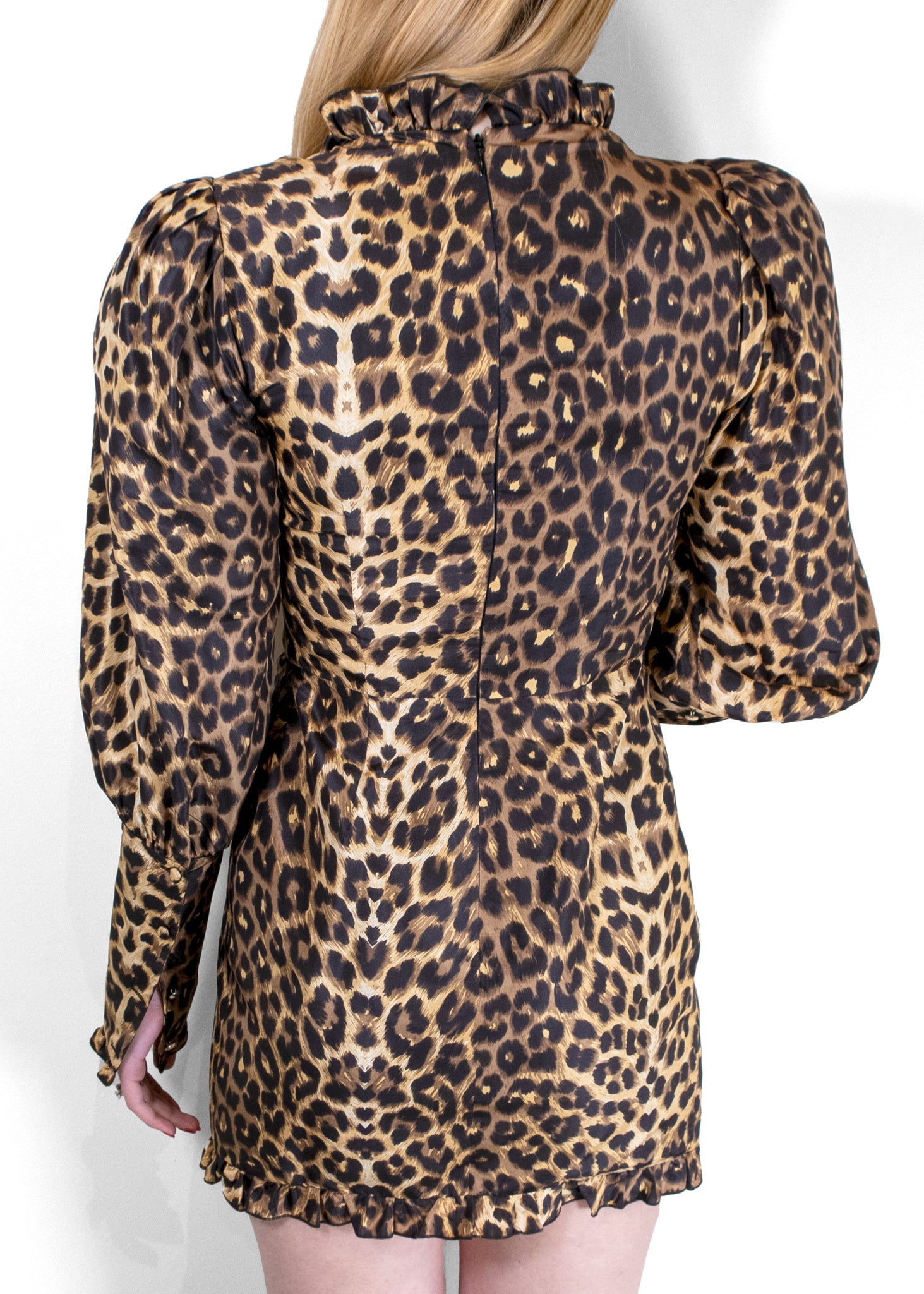 Alessandra rich leopard dress hotsell