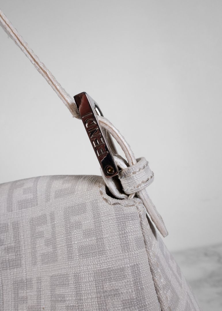 Fendi Off-White Monogram Mama Baguette Bag
