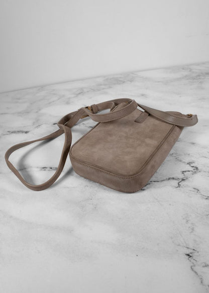 YSL Taupe Cross Body Le 5 à 7 Mini Bag