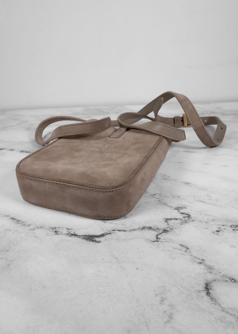 YSL Taupe Cross Body Le 5 à 7 Mini Bag