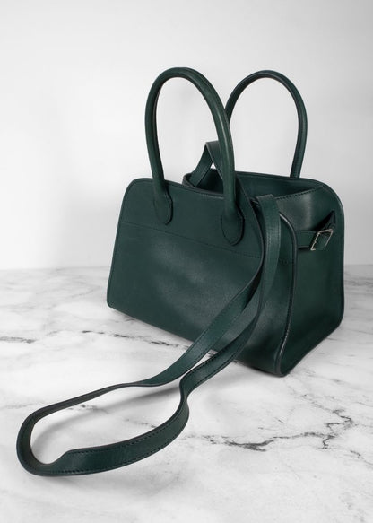 The Row Green Soft Margaux With Strap