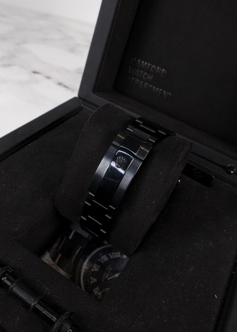 Bamford Watch Department Rolex Milgauss "Green Roman" Edition