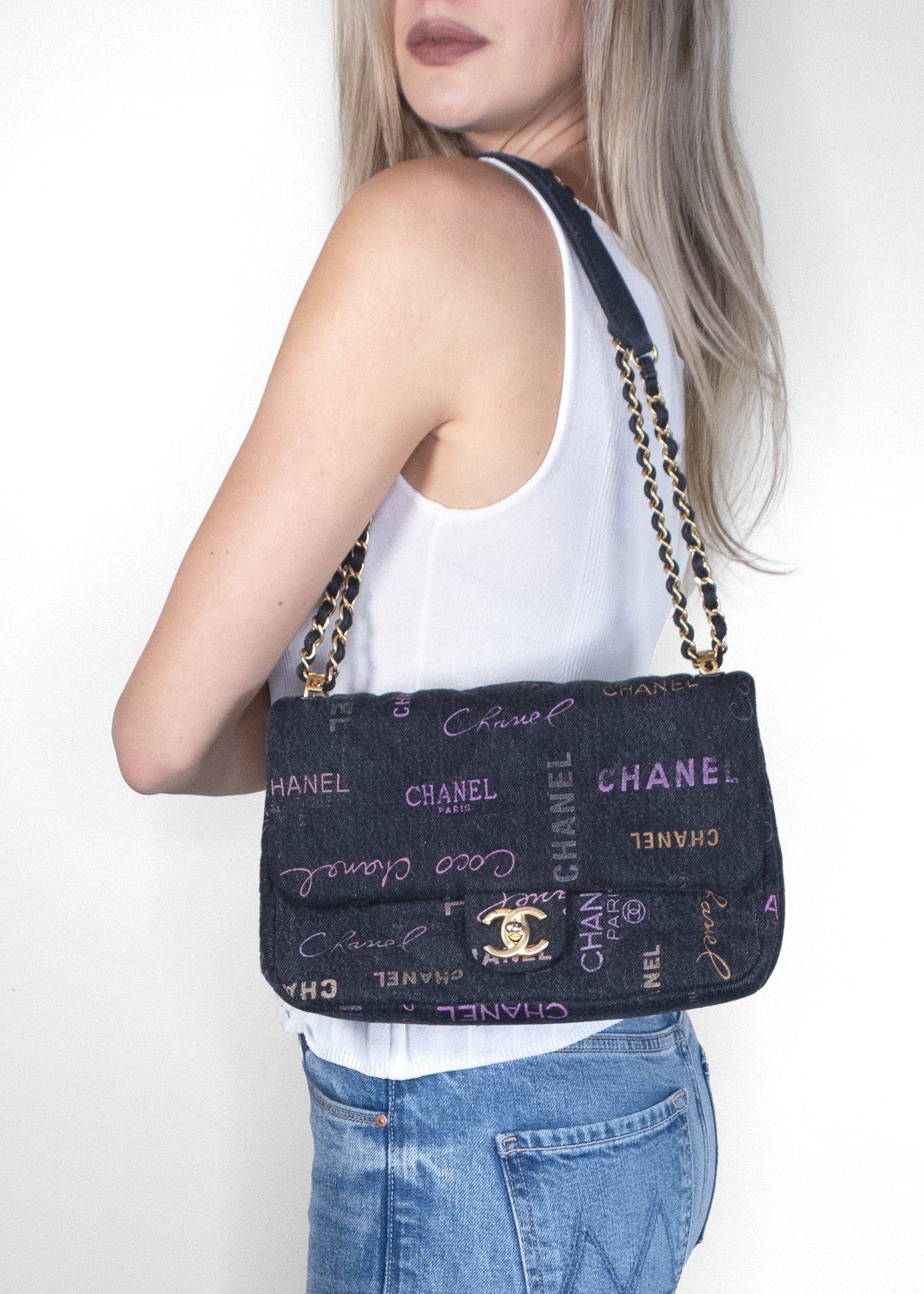 Chanel 2022 Denim Mood Flap Bag