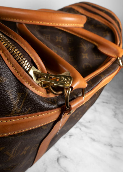 Louis Vuitton Brown Monogram Leather Dog Carrier