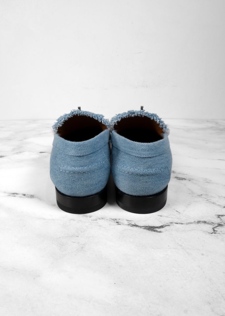 Hermès Destin Loafer Denim Bleu Clair