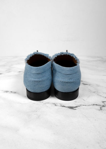 Hermès Destin Loafer Denim Bleu Clair