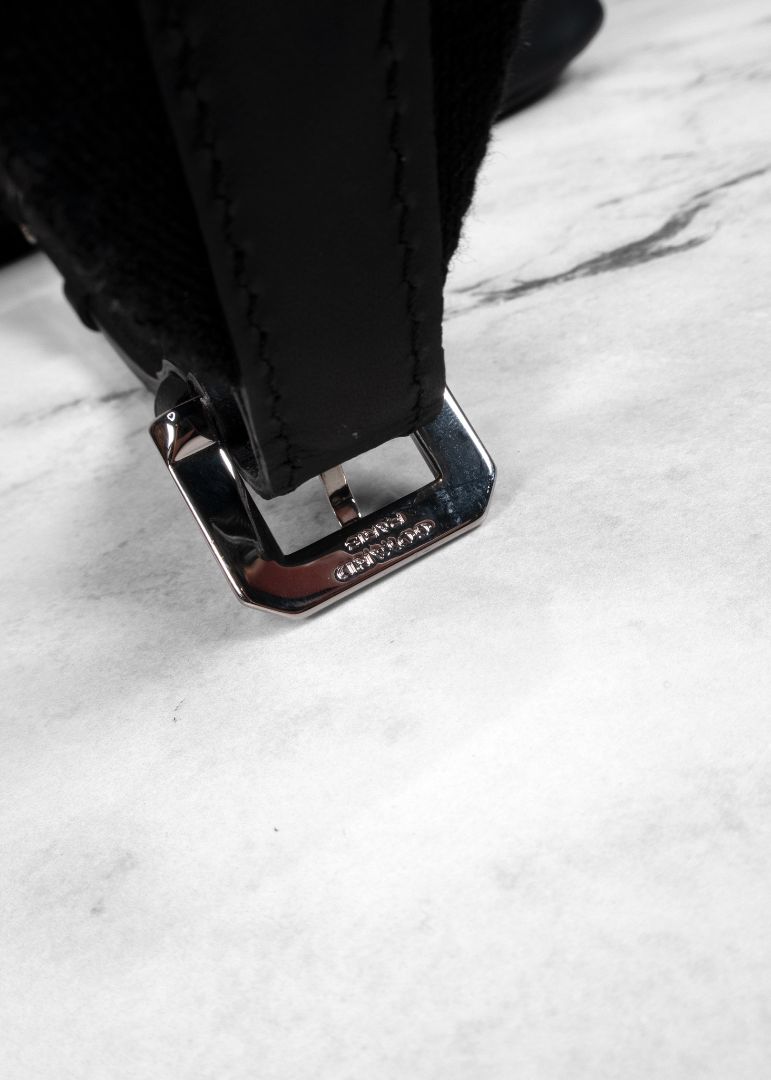 Goyard Goyardine Calfskin Alpin MM Backpack in Black