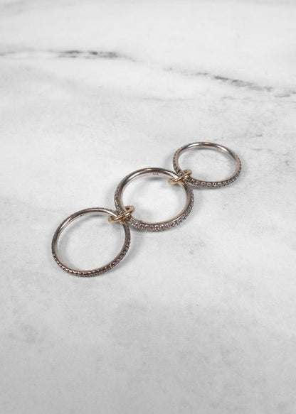 Spinelli Kilcollin 18k Ring With Diamonds