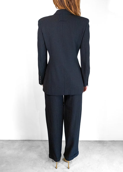 Jean Paul Gaultier Pinstripe Double-breasted Suit
