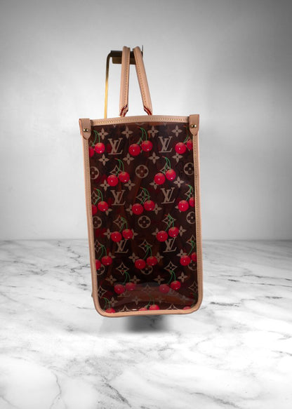 Louis Vuitton X Murakami Monogram Cherry On The Go GM Tote