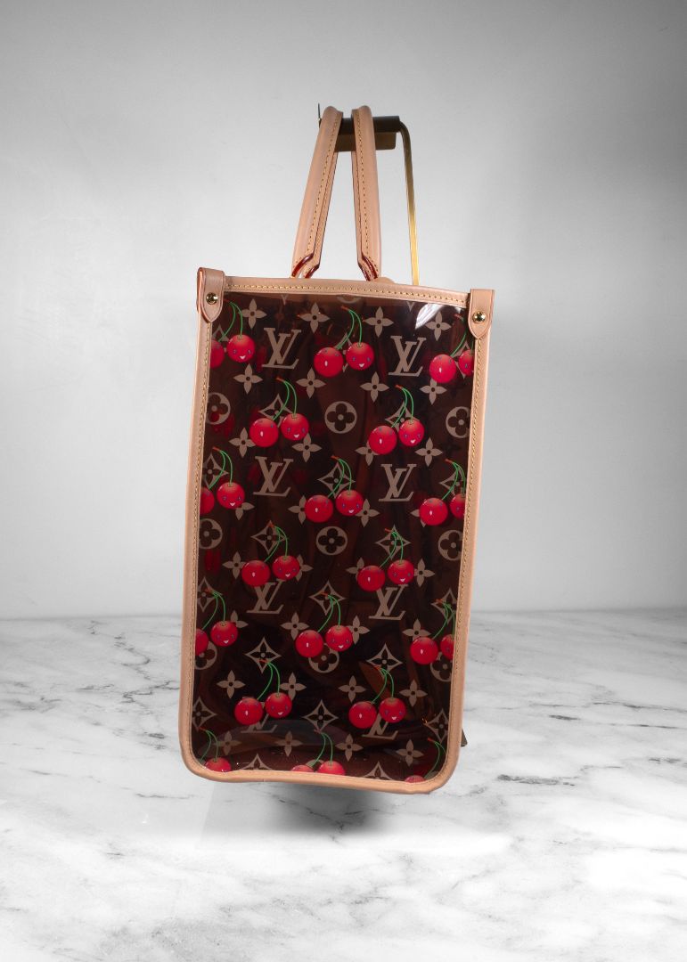 Louis Vuitton X Murakami Monogram Cherry On The Go GM Tote