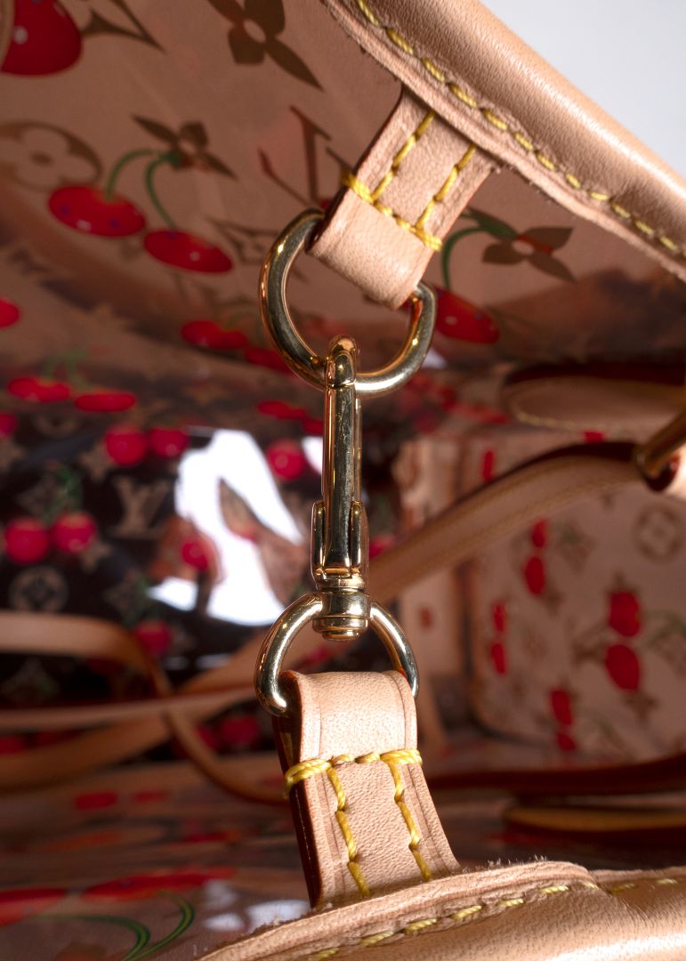 Louis Vuitton X Murakami Monogram Cherry On The Go GM Tote