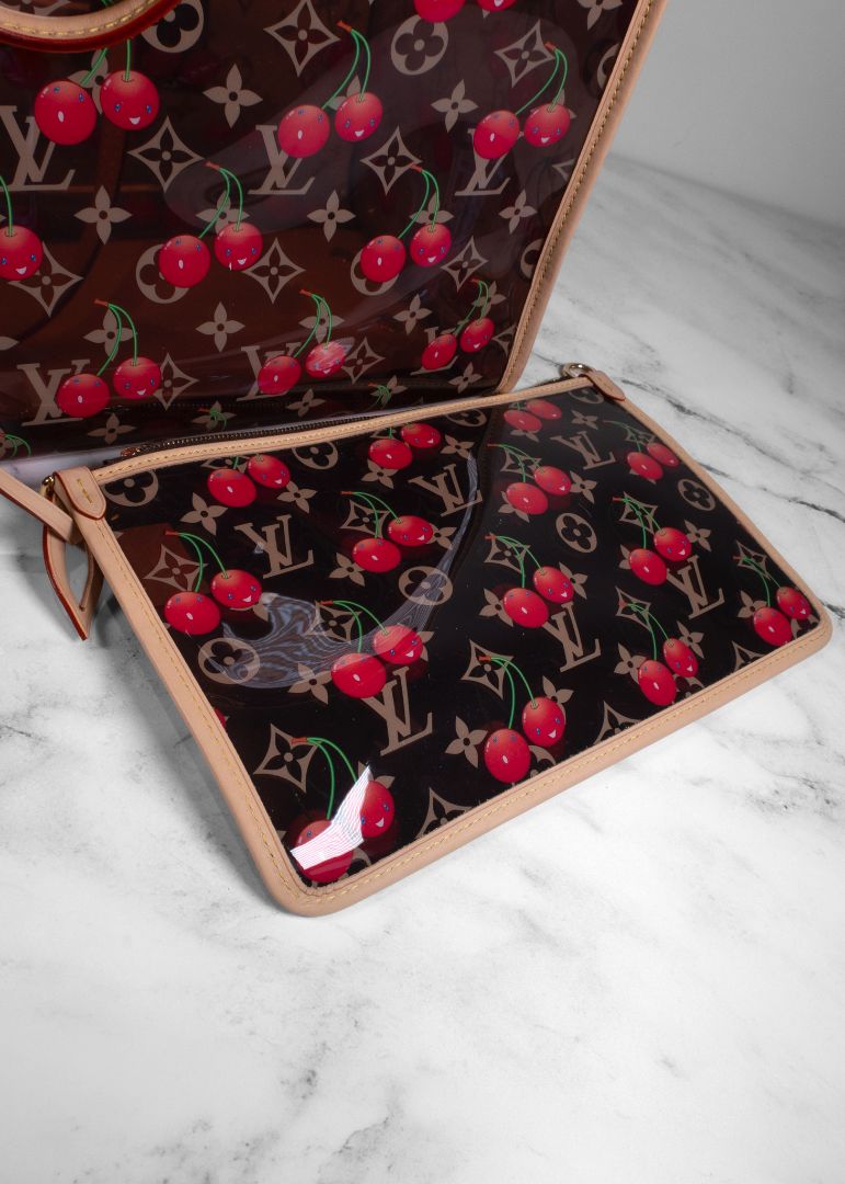Louis Vuitton X Murakami Monogram Cherry On The Go GM Tote