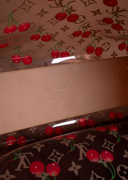 Louis Vuitton X Murakami Monogram Cherry On The Go GM Tote
