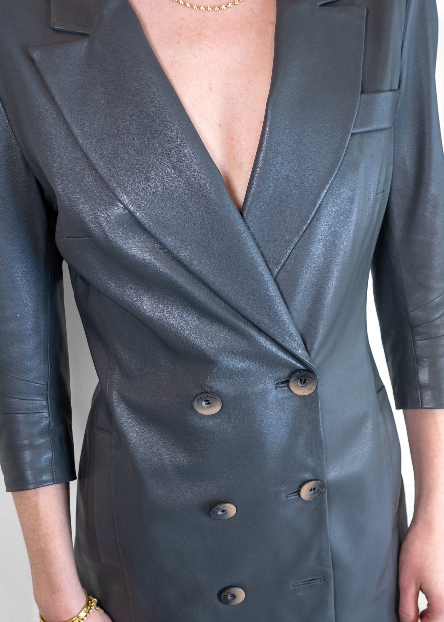 Zeynep Arcay Lambskin Evening Jacket